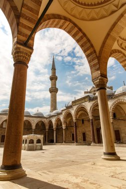 Minareli Süleymaniye Camii İstanbul, Türkiye