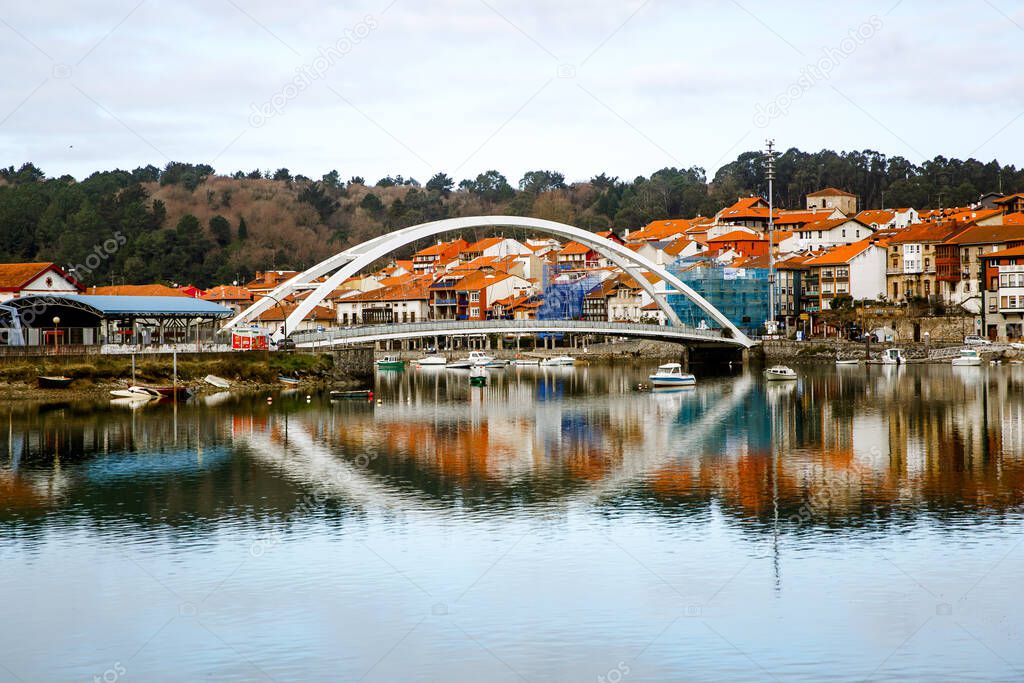 The Bridge in Plentzia, Biscay, Basque Country, Spain