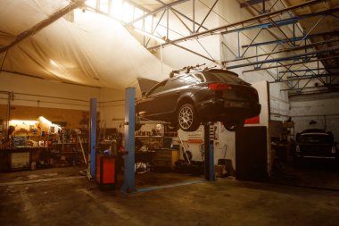 Car at the repair service