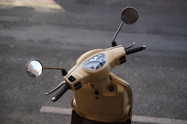 Moped Dashboard Close — Fotografia de Stock