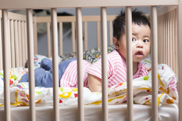 Cute baby gril lying — Stock Photo, Image