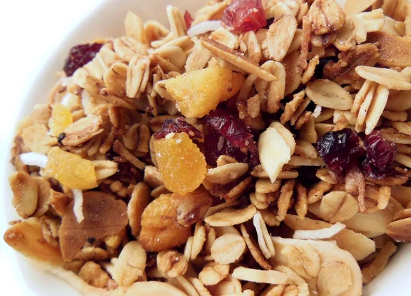 Zelfgemaakte muesli — Stockfoto