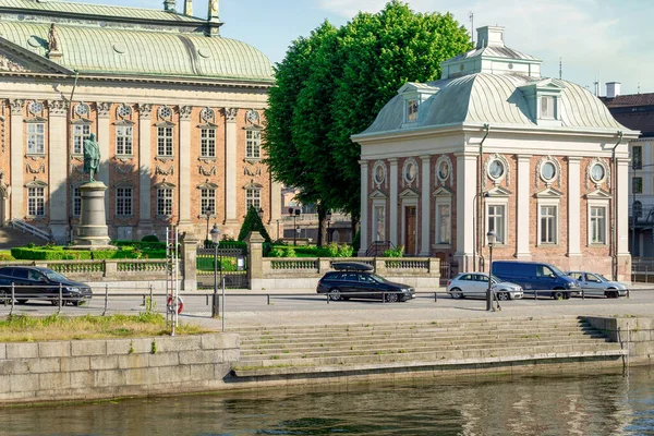 Riddarhuset, House of Nobility or House of Knights, commissioned in the 17th century by the Swedish nobility, located on the northwest of the old town, Gamla Stan, Stockholm, Sweden