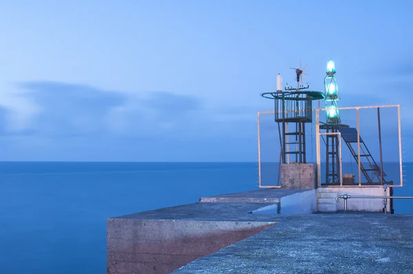 Faro en la noche —  Fotos de Stock