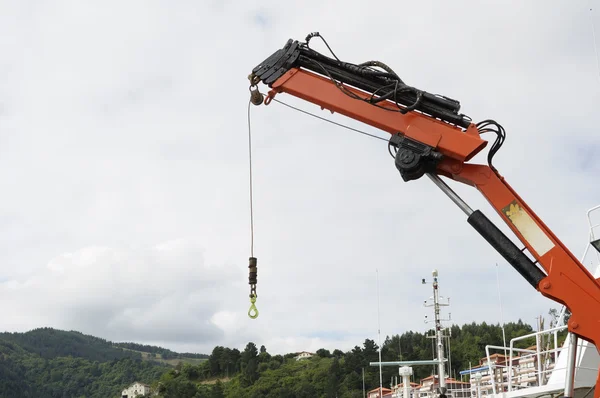 Hydraulic crane — Stock Photo, Image