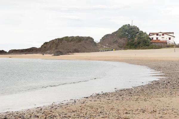 Avskild strand — Stockfoto