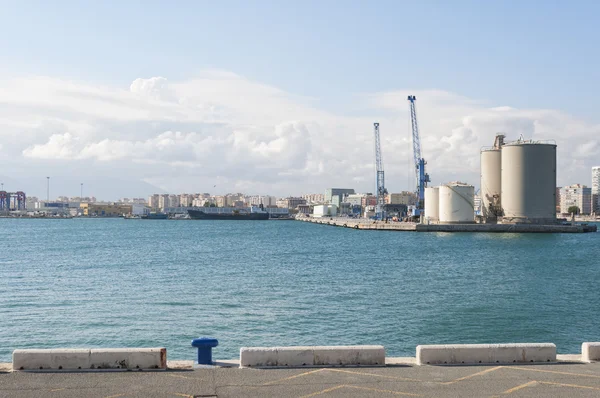 Malaga bağlantı noktası — Stok fotoğraf