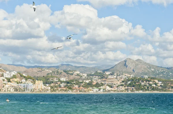 Malagueta beach — Stockfoto