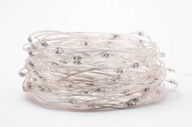 LED sicim ışıkları. Parti Noel süsleme ışıkları. Noel ışıklarını kapat.