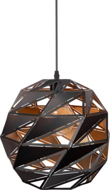 Pendant Light Set beyaz arkaplanda izole edildi. Arka planda izole edilmiş modern avize
