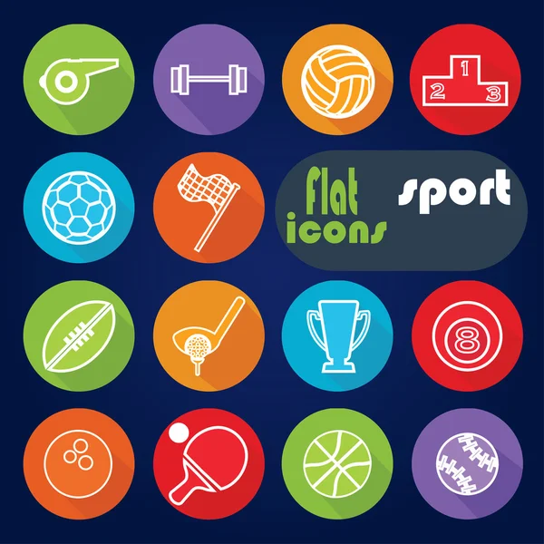 Icons for Sport. — Stock Vector