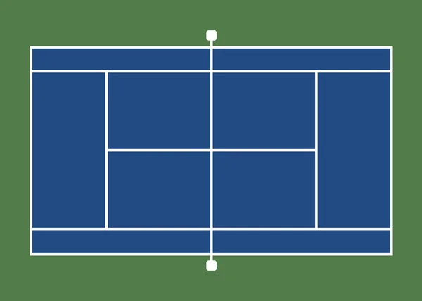 Tennisbaan — Stockvector