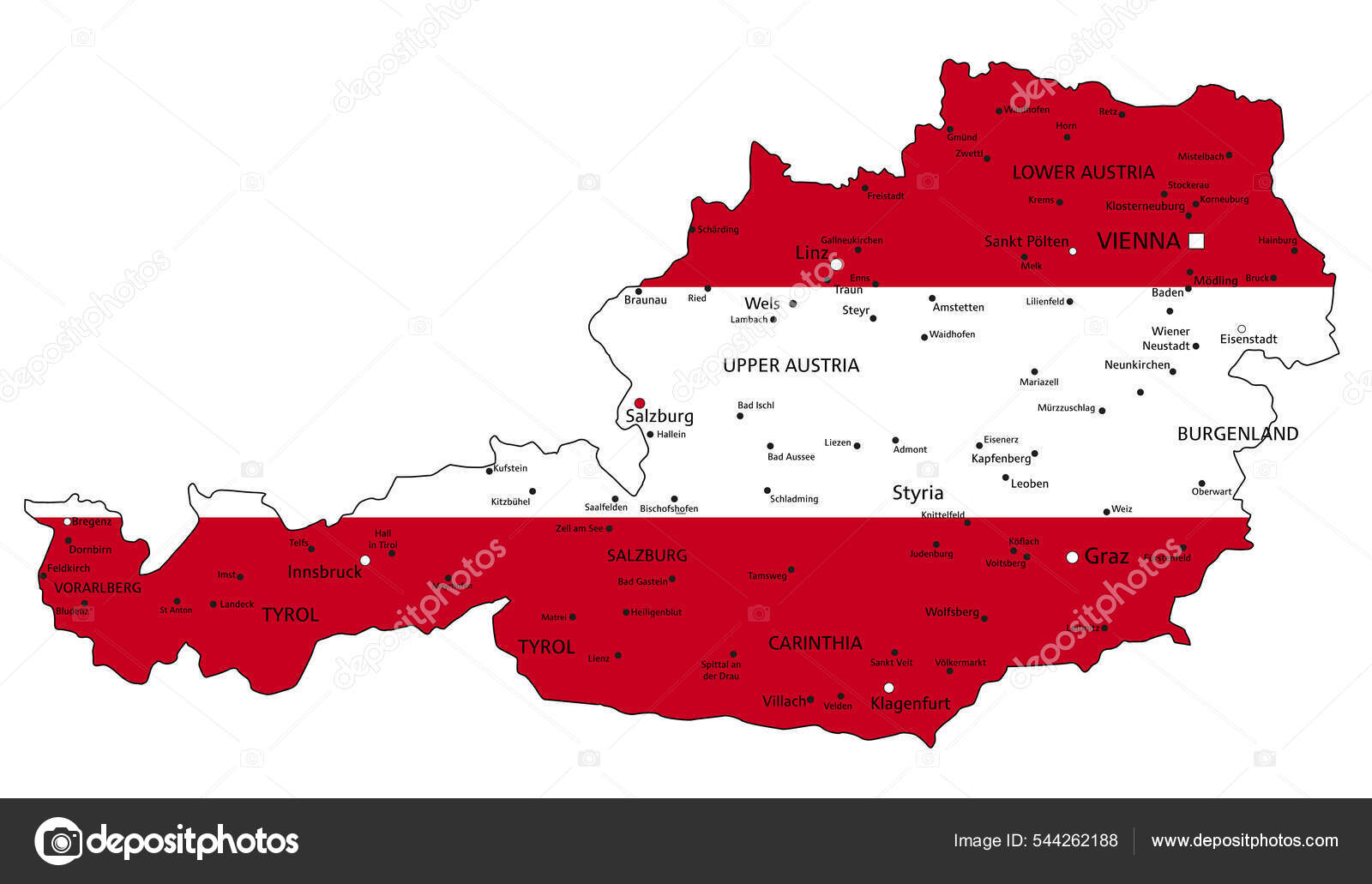 Mapa da federação russa altamente detalhado com fronteiras isoladas no  fundo. estilo simples