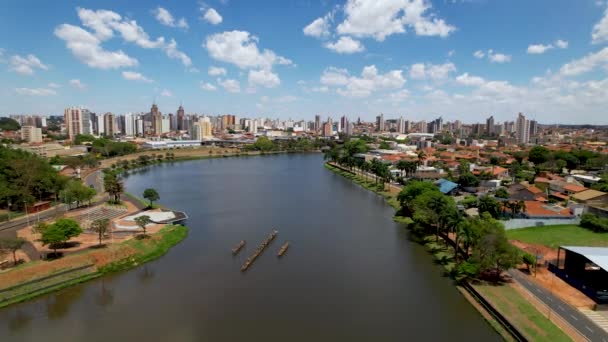 Miejski Park Rozrywki Sao Jose Rio Preto Sao Paulo Brazylia — Wideo stockowe