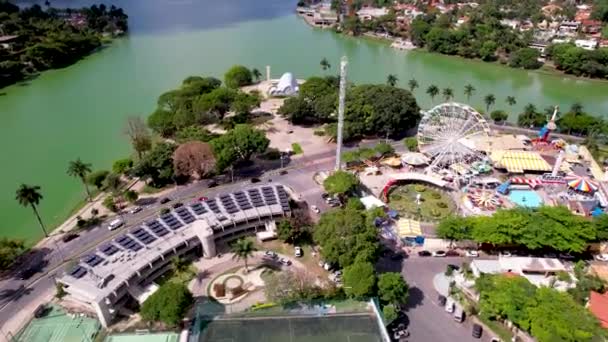 Park Rozrywki Belo Horizonte Minas Gerais Brazylia Park Rozrywki Belo — Wideo stockowe