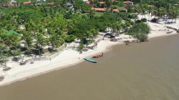 Lencois Maranhenses Maranhao Brazil Тропічні Пейзажі Подорожі Відпустку Північно Східна — стокове відео