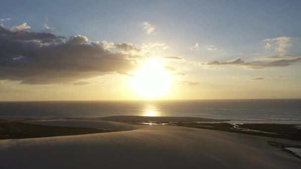 Jericoacoara Brazílie Tropické Scenérie Pro Cestování Dovolenou Severovýchodní Brazílie Mezinárodní — Stock video