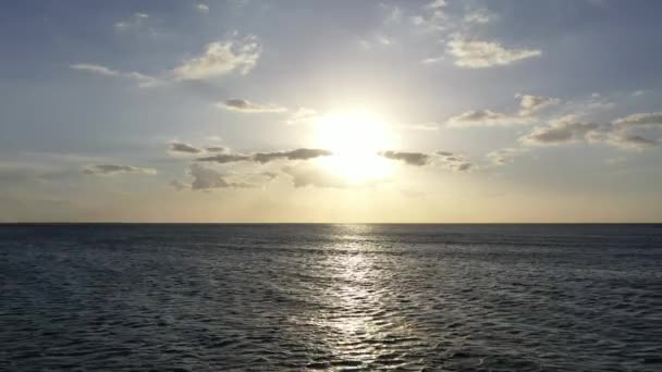 Panoramic Landscape Jericoacoara Ceara Brazil Scenic Sand Dunes Turquoise Rainwater — Stock Video