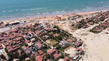 Kum tepeleri ve çöl manzaralı Quebrada kanosu. Kahverengi kum manzarası. Sarı kum manzarası. Tropik bir manzara. Seyahat yerleri. Tropikal sahne.