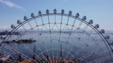 Rio de Janeiro Brezilya sahil şehrinin uluslararası seyahat merkezinin simgesi. Tropik tatil seyahati.