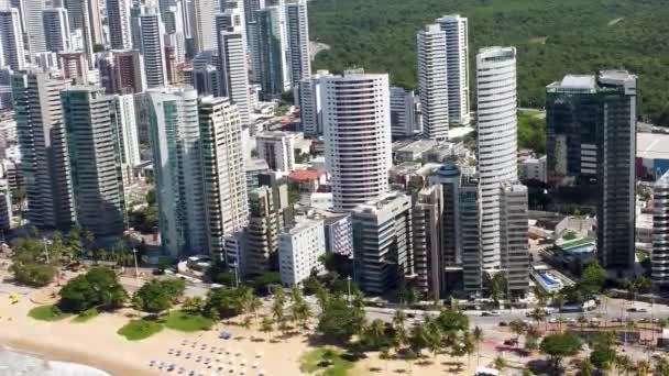 Brasilien Nordosten Wahrzeichen Historisches Zentrum Der Innenstadt Von Recife Bundesstaat — Stockvideo