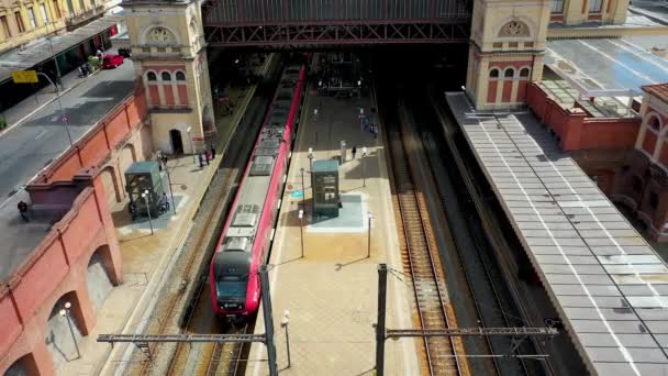 Centro San Paolo Brasile Aerea Paesaggio Panoramico Paesaggio Metropoli Della — Video Stock