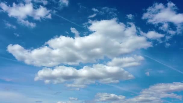 Wolken Luchtfoto Timelapse Weer Resolutie Wolkenkaap Tijd Verval Landschap — Stockvideo