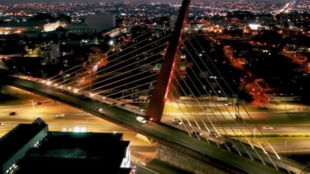 Curitiba Brezilya Şehir Merkezi Ülkenin Güney Bölgesi Şehir Merkezinin Hava — Stok video