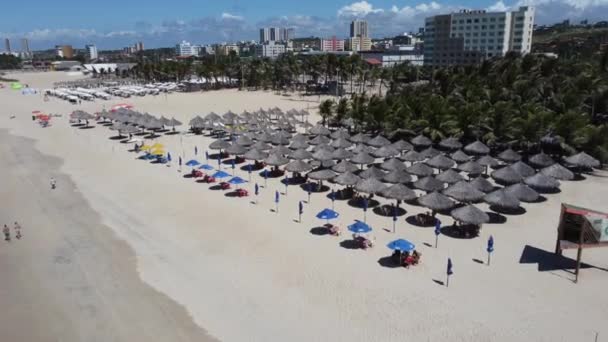 Paisaje Urbano Del Centro Fortaleza Estado Ceara Brasil Destinos Viajes — Vídeo de stock