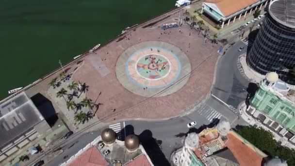 Recife Brazil Deki Turizmin Panoramik Manzarası Pernambuco Eyaletinin Başkenti Tropikal — Stok video