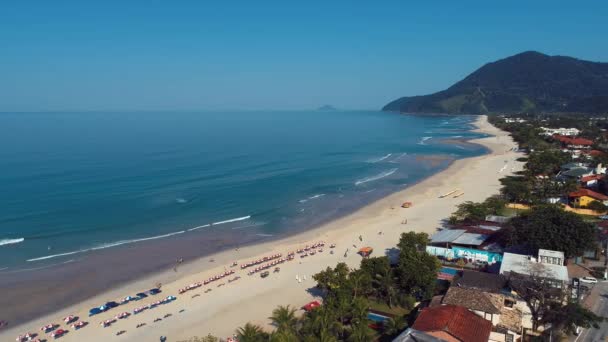 Scena Călătorie Peisajului Plajă Vară Mediu Tropical Exterior Călătorie Vacanţă — Videoclip de stoc