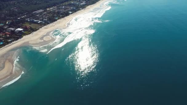 Scena Călătorie Peisajului Plajă Vară Mediu Tropical Exterior Călătorie Vacanţă — Videoclip de stoc