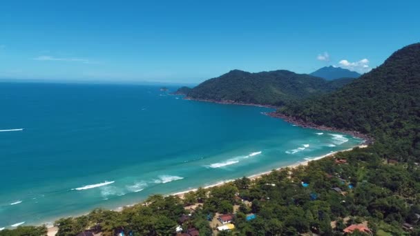 Scena Viaggio Del Paesaggio Balneare Estivo Ambiente Tropicale Esterno Viaggi — Video Stock