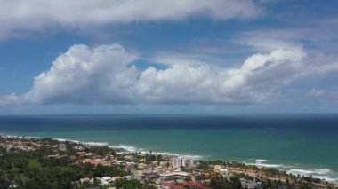 Salvador Bahia Brezilya. Tropik seyahat rotası. Ünlü küresel seyahat merkezleri. Brezilya 'nın kuzeydoğusunda tropik seyahat yerleri.