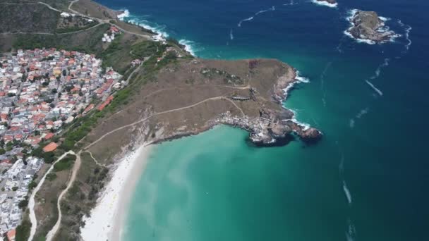 Paesaggio Tranquillo Della Città Costiera Dei Laghi Regione Rio Janeiro — Video Stock