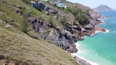 Rio de Janeiro Brezilya 'nın Sahil Bölgesi' nin çarpıcı Karayip suları. Brezilya Karayipleri. Tropik seyahat yerleri. Yaz manzarası.