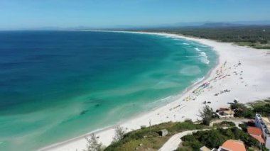 Rio de Janeiro Brezilya 'nın Sahil Bölgesi' nin çarpıcı Karayip suları. Brezilya Karayipleri. Tropik seyahat yerleri. Yaz manzarası.