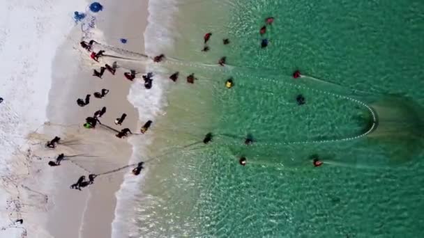 Beroemde Ambachtelijke Visserij Aan Kust Stad Arraial Cabo Het Gebied — Stockvideo