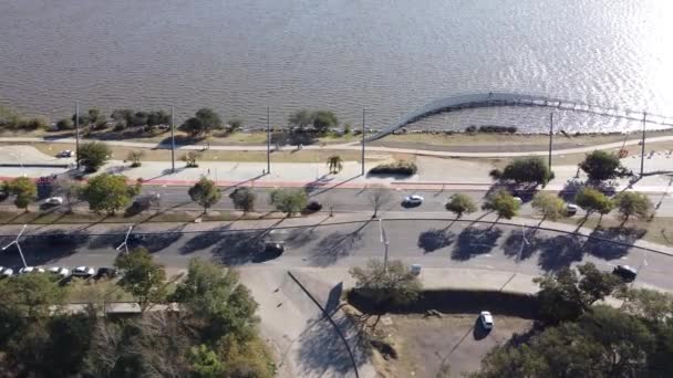 Innenstadt Von Porto Alegre Brasilien Rio Grande Sul Stadtbild Des — Stockvideo