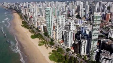 Recife Pernambuco Brezilya. Şehir merkezindeki tarihi binalar. Şehir simgesi. Tatil yerleri. Tropikal seyahat..