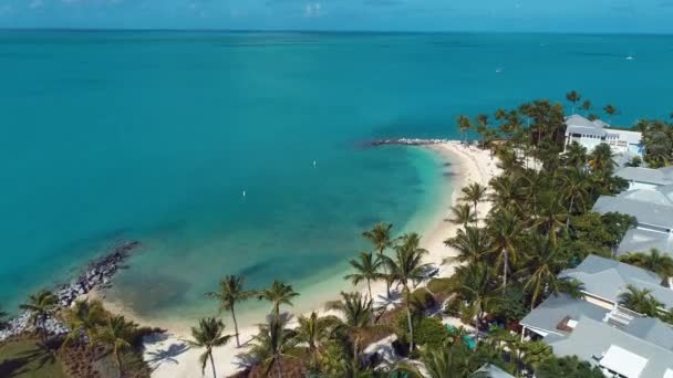 Panorama Amplio Paisaje Impresionantes Islas Florida Keys Archipiélago Florida Estados — Vídeos de Stock