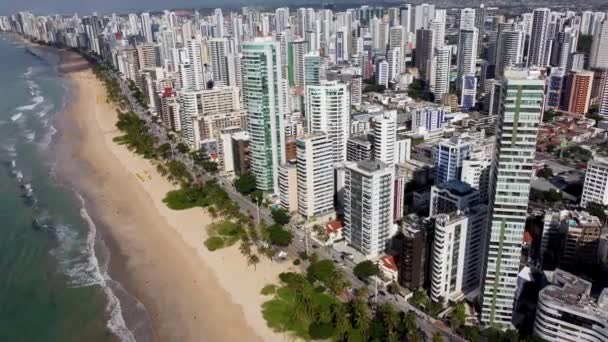 Recife Pernambuco Brazil Історичні Будівлі Центрі Міста Місто Пам Ятка — стокове відео