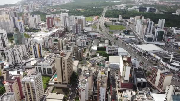 Sao Luis Maranhao Brezilya Şehir Merkezi Kuzeydoğu Brezilya Başkent Maranhao — Stok video