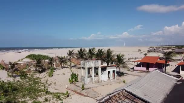Lencois Maranhenses Maranhao Brazil Тропічні Пейзажі Подорожі Відпустку Північно Східна — стокове відео