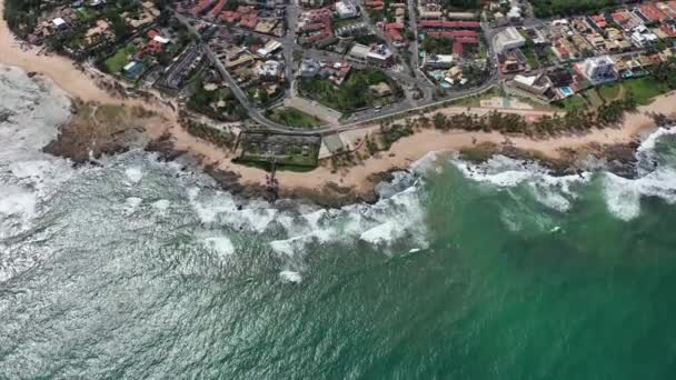 Destinos Viajes Tropicales Noreste Brasileño Salvador Bahia Brasil Destino Viaje — Vídeos de Stock