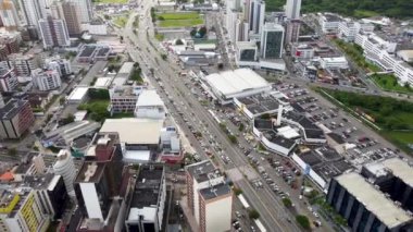 Sao Luis Maranhao Brezilya şehir merkezi. Kuzeydoğu Brezilya. Başkent Maranhao 'nun tarihi binaları geniş bir alana yayılmış durumda. Turizm simgesi. Seyahat hedefi.