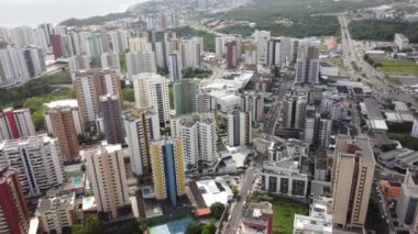 Sao Luis Maranhao Brezilya şehir merkezi. Kuzeydoğu Brezilya. Başkent Maranhao 'nun tarihi binaları geniş bir alana yayılmış durumda. Turizm simgesi. Seyahat hedefi.