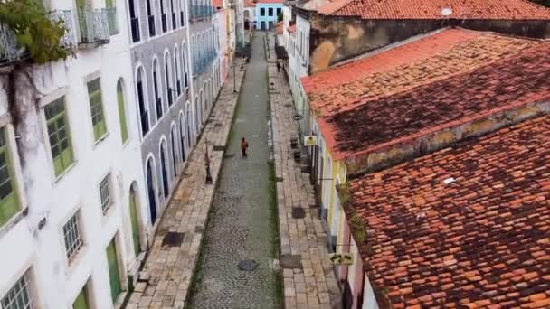 Centre Ville Sao Luis Maranhao Brésil Nord Est Brésil Panoramique — Video