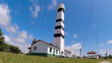 Zaman aşımı plajı. Tropik bir manzara. Yaz seyahatleri. Jericoacoara Ceara Brezilya.
