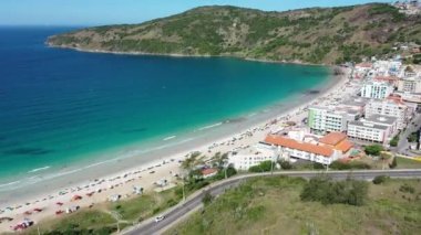 Rio de Janeiro Brezilya 'nın Sahil Bölgesi' nin çarpıcı Karayip suları. Brezilya Karayipleri. Tropik seyahat yerleri. Yaz manzarası.